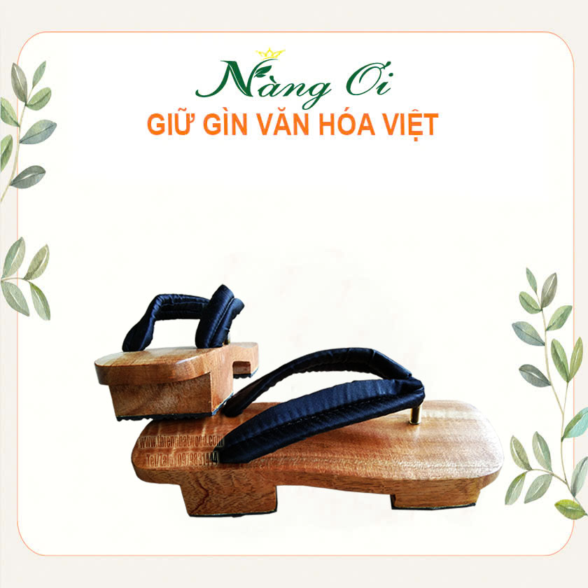 guốc gỗ nhật bản